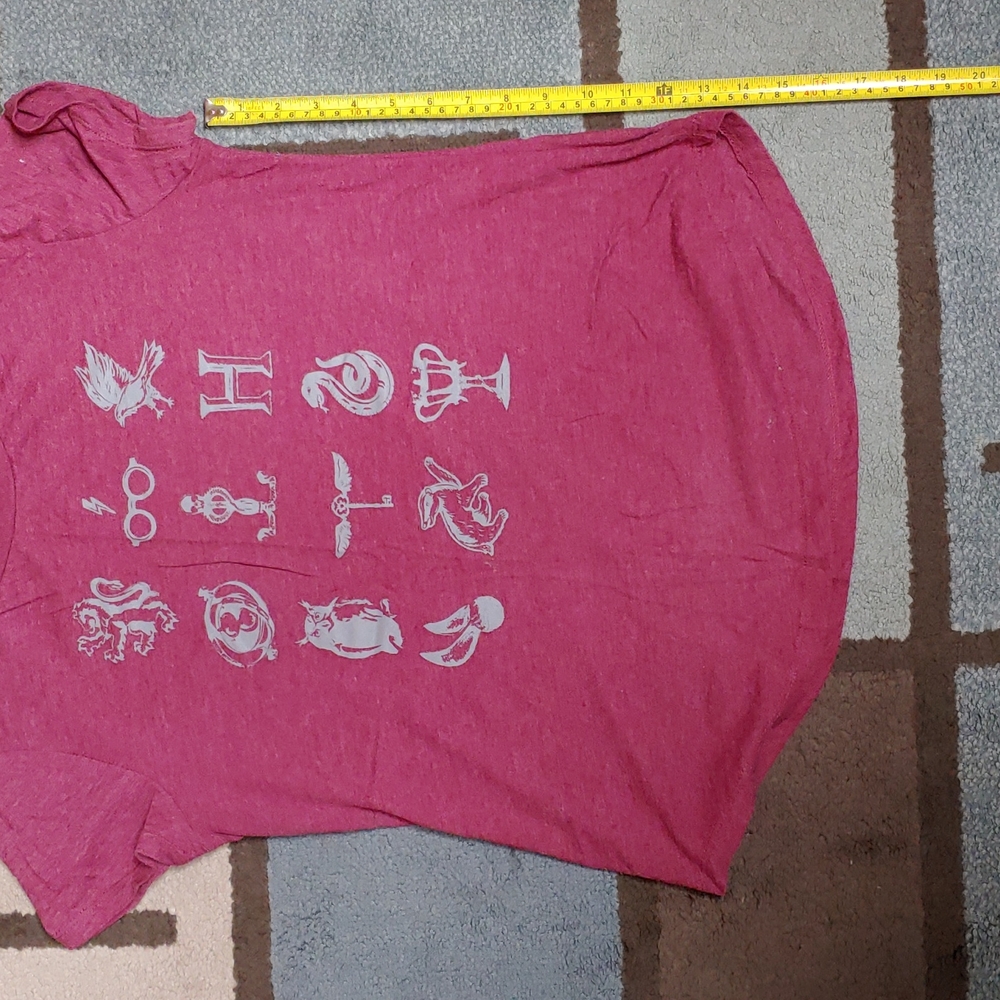Harry Potter Symbols T Shirt Top M - Picture 9 of 12